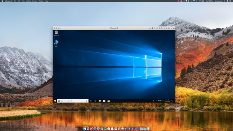 parallels for mac os x 10.5.8