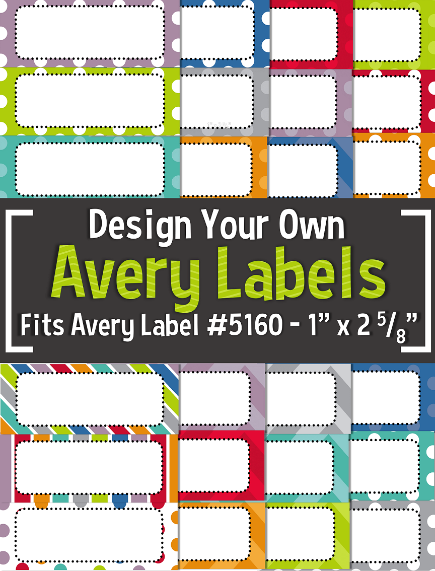 avery template 5160 for mac